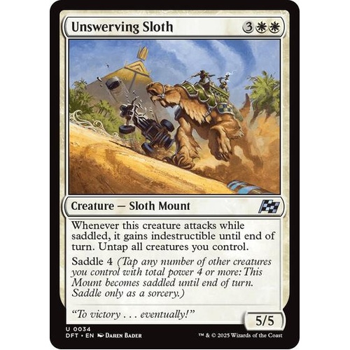 Unswerving Sloth - DFT