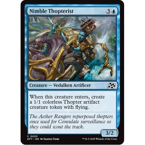 Nimble Thopterist - DFT