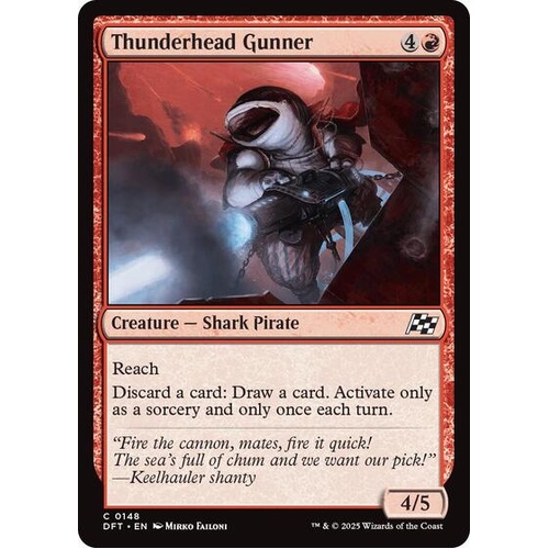 Thunderhead Gunner - DFT
