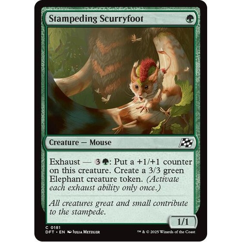 Stampeding Scurryfoot - DFT