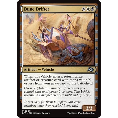 Dune Drifter - DFT