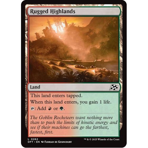 Rugged highlands - DFT