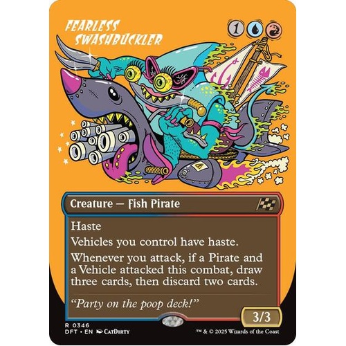 Fearless Swashbuckler (borderless) - DFT