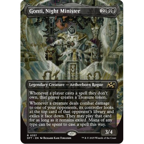 Gonti, Night Minister (Borderless) - DFT