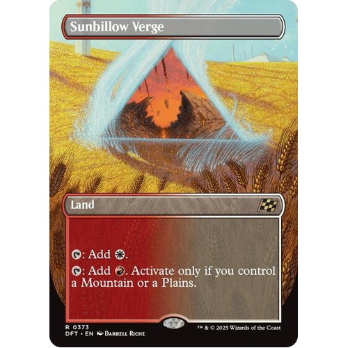 Sunbillow Verge (Borderless) - DFT