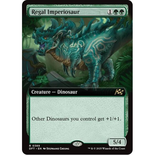 Regal Imperiosaur (Extended Art) - DFT