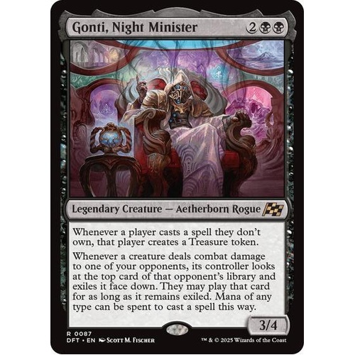 Gonti, Night Minister FOIL - DFT