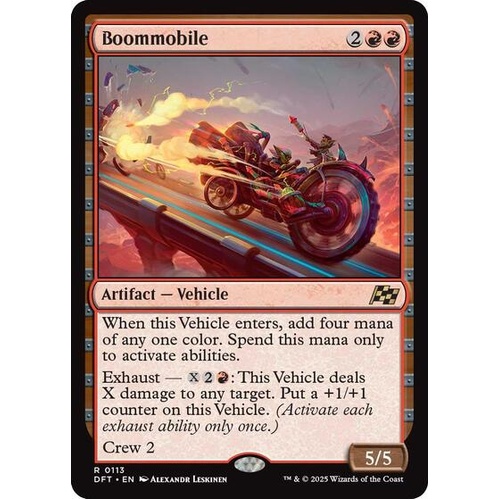 Boommobile FOIL - DFT