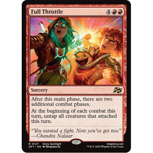 Full Throttle FOIL - DFT
