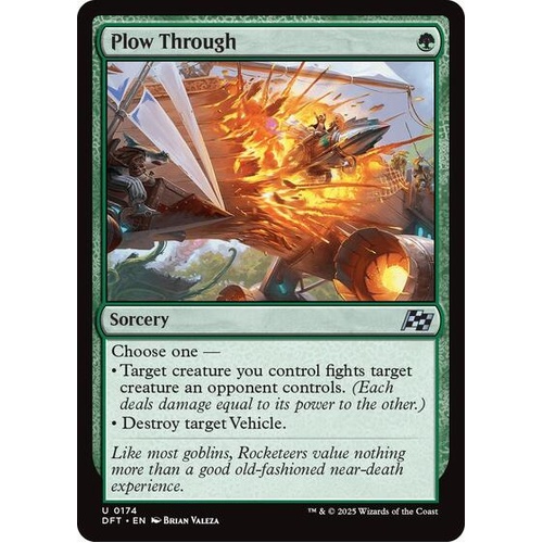 Plow Through FOIL - DFT