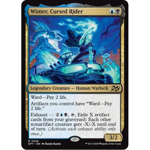 Winter, Cursed Rider FOIL - DFT