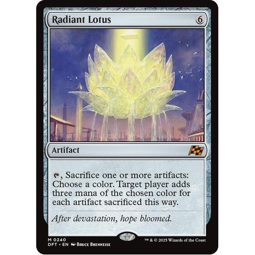 Radiant Lotus FOIL - DFT
