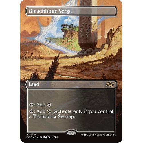 Bleachbone Verge (Borderless) FOIL - DFT