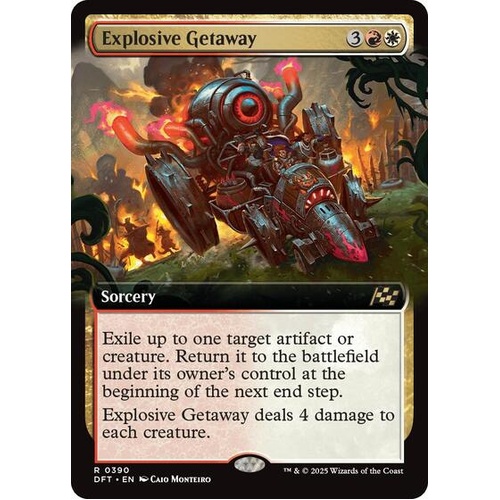 Explosive Getaway (Extended Art) FOIL - DFT
