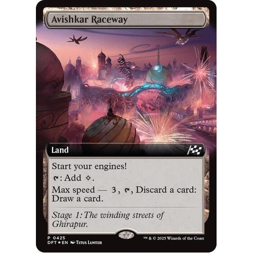 Avishkar Raceway (Extended Art) FOIL - DFT
