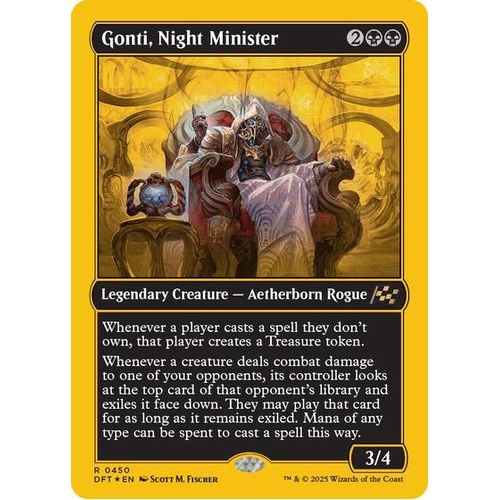 Gonti, Night Minister (First-Place Foil) FOIL - DFT