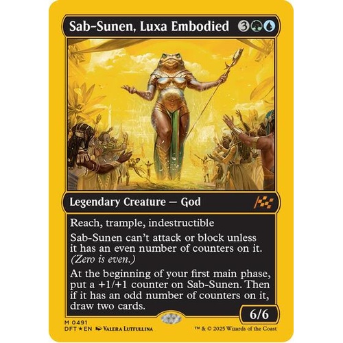 Sab-Sunen, Luxa Embodied (First-Place Foil) FOIL - DFT