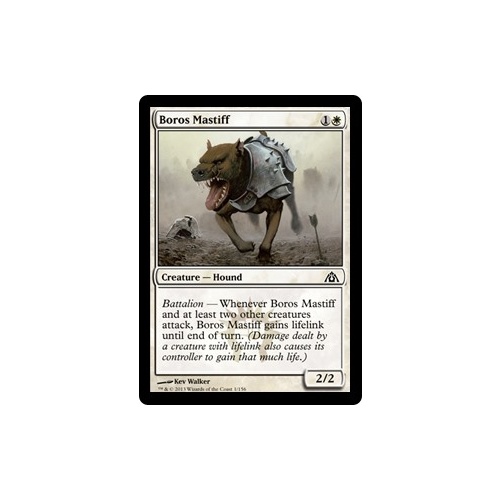 Boros Mastiff FOIL - DGM