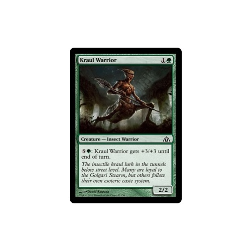 Kraul Warrior FOIL - DGM