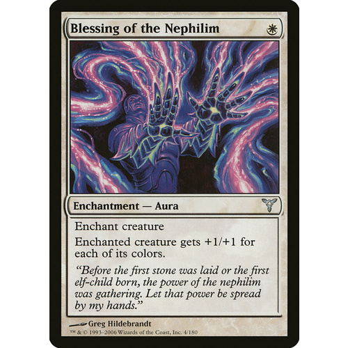 Blessing of the Nephilim FOIL - DIS