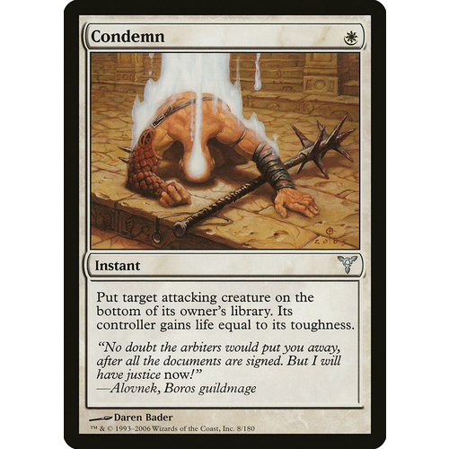 Condemn FOIL - DIS