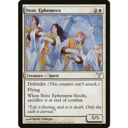 Stoic Ephemera FOIL - DIS