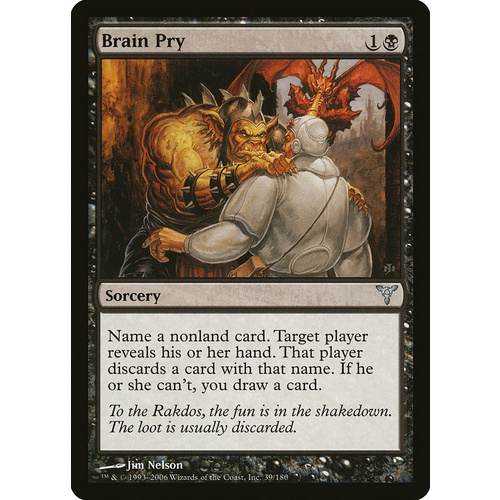 Brain Pry FOIL - DIS