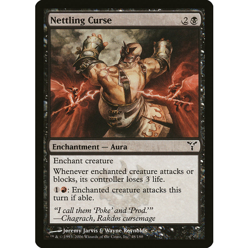 Nettling Curse FOIL - DIS