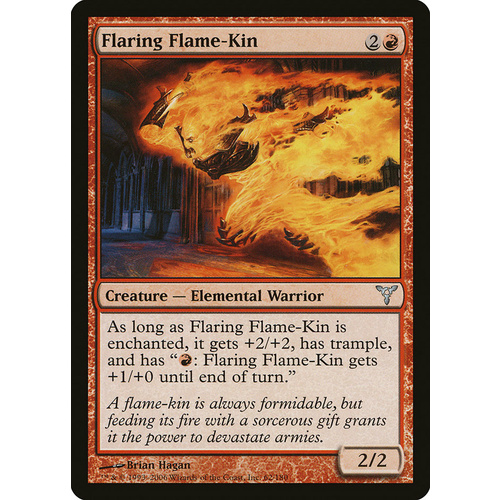 Flaring Flame-Kin FOIL - DIS