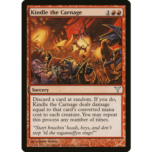 Kindle the Carnage FOIL - DIS