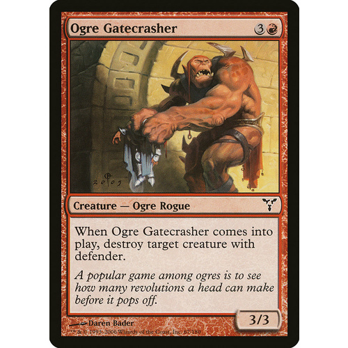 Ogre Gatecrasher FOIL - DIS
