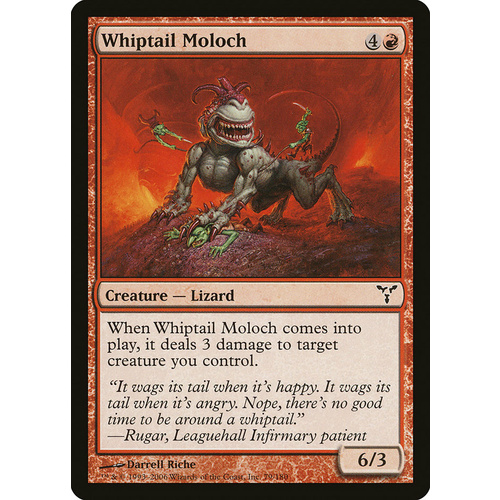Whiptail Moloch FOIL - DIS