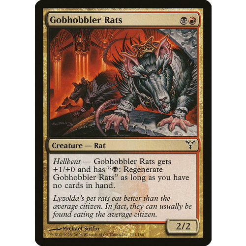 Gobhobbler Rats FOIL - DIS