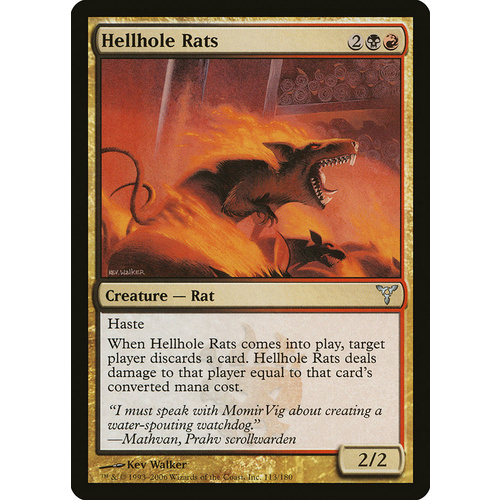 Hellhole Rats FOIL - DIS