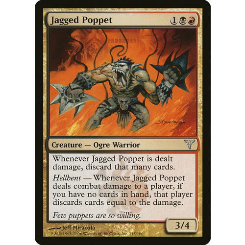 Jagged Poppet FOIL - DIS