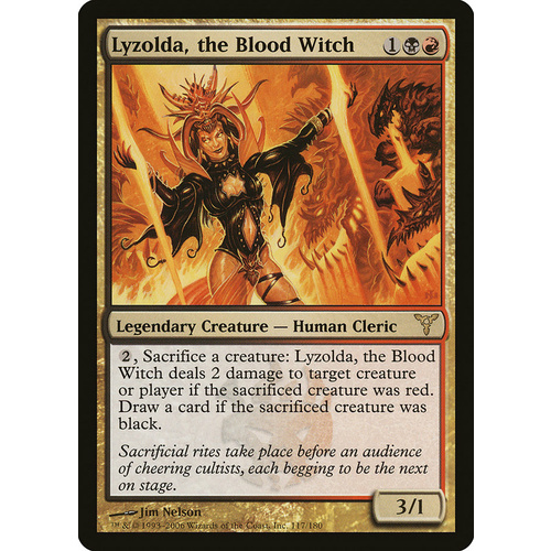 Lyzolda, the Blood Witch FOIL - DIS