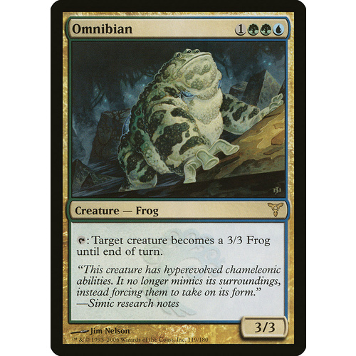 Omnibian FOIL - DIS