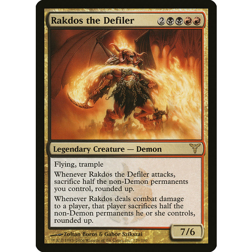 Rakdos the Defiler FOIL - DIS