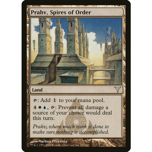 Prahv, Spires of Order FOIL - DIS