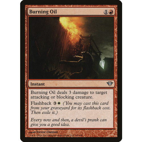Burning Oil - DKA