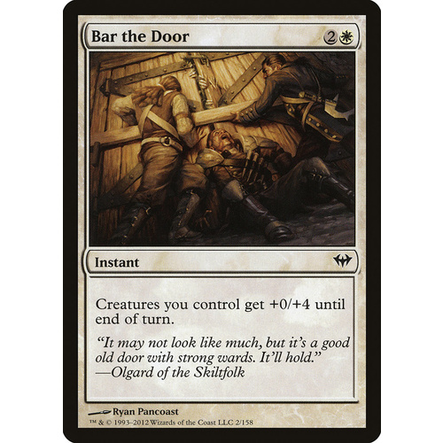 Bar the Door - DKA