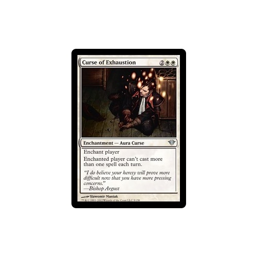 Curse of Exhaustion FOIL - DKA