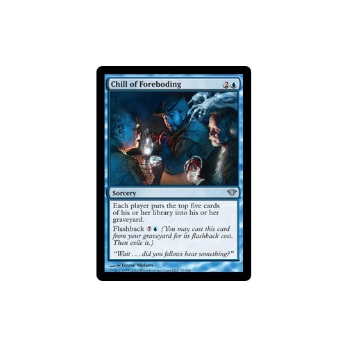 Chill of Foreboding FOIL - DKA