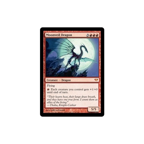 Moonveil Dragon FOIL - DKA