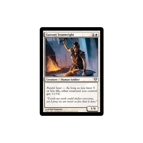 Gavony Ironwright FOIL - DKA