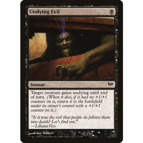Undying Evil FOIL - DKA
