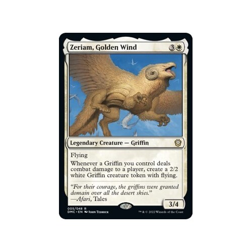 Zeriam, Golden Wind - DMC