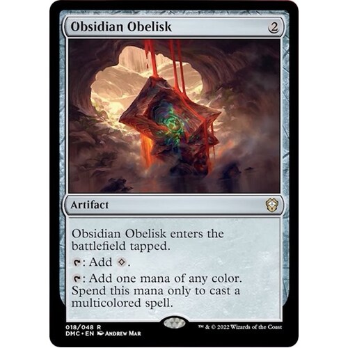 Obsidian Obelisk - DMC