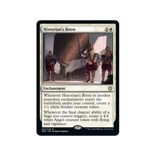 Historian's Boon - DMC