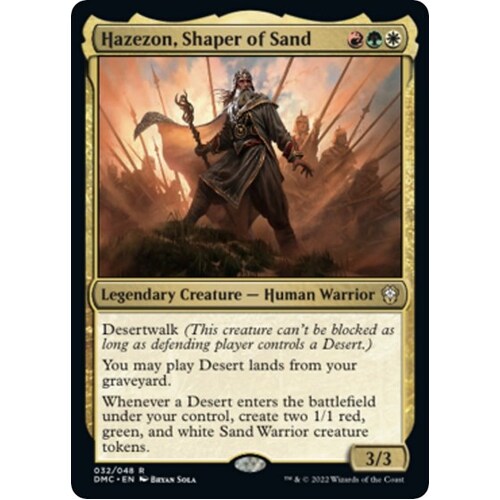 Hazezon, Shaper of Sand - DMC